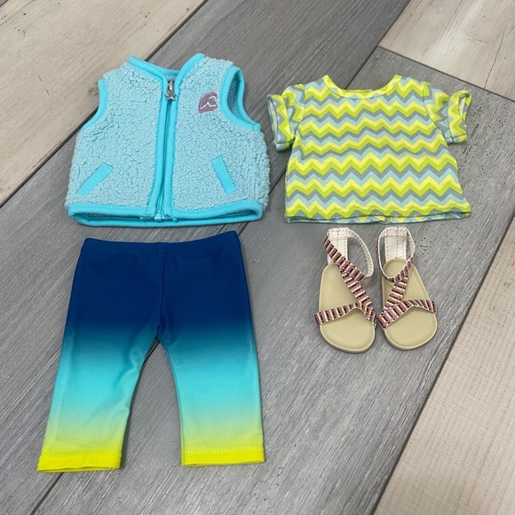 American Girl Corinne Tan Camping Doll Outfit - Picture 2 of 4